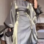 The Serene Silk Kaftan